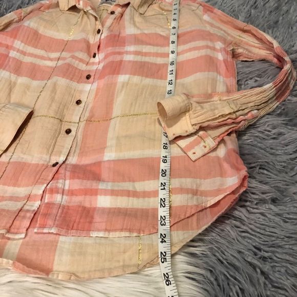 Holding Horses Plaid Sparkle Button Down Shirt - Picture 3 of 6